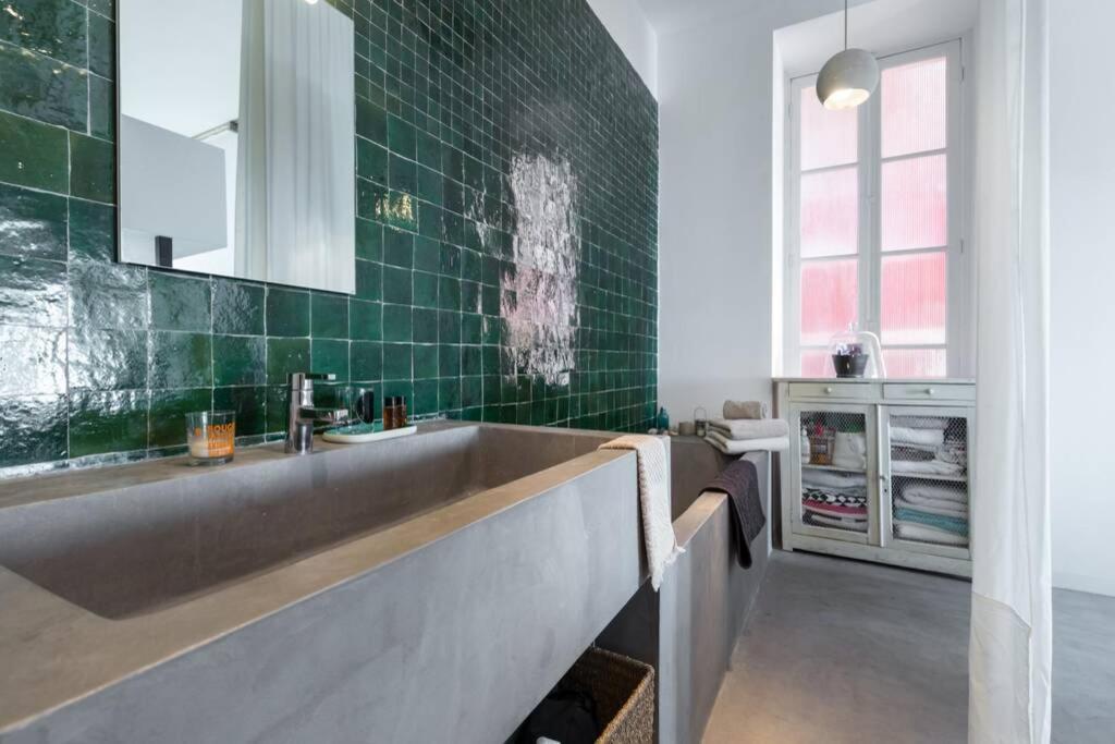 06J - Superb Duplex Loft With Ac - Sea View Apartment นีซ ภายนอก รูปภาพ