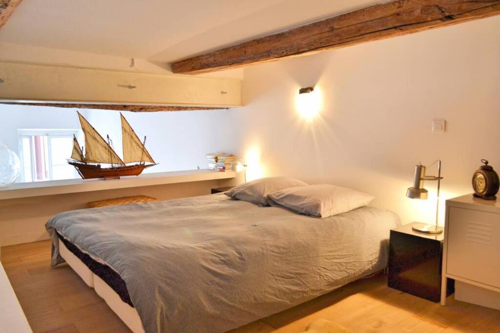 06J - Superb Duplex Loft With Ac - Sea View Apartment นีซ ภายนอก รูปภาพ