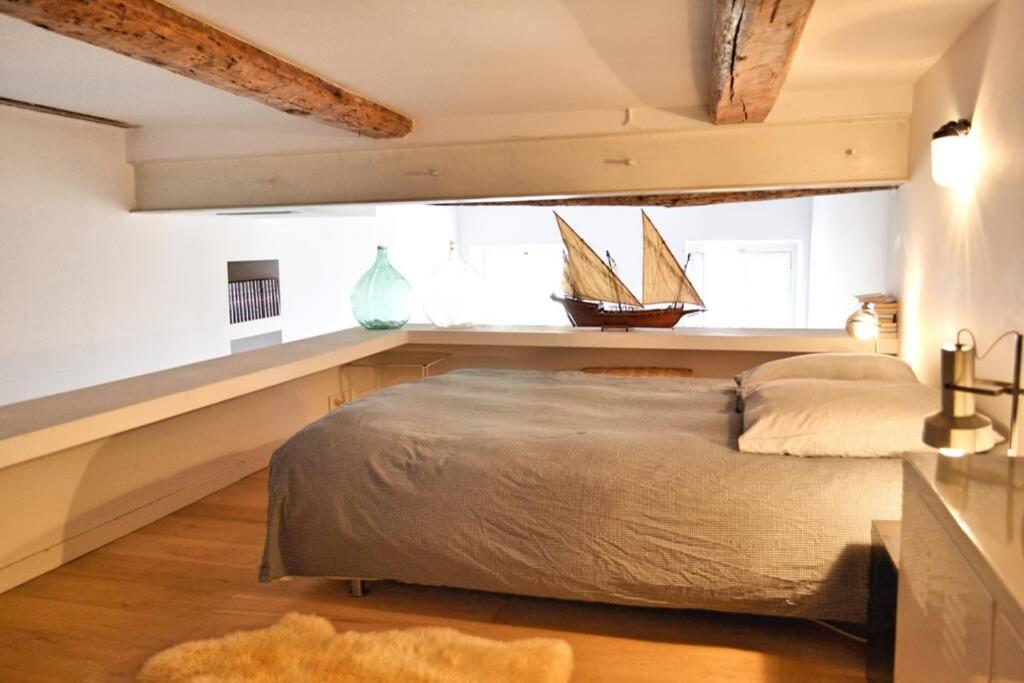 06J - Superb Duplex Loft With Ac - Sea View Apartment นีซ ภายนอก รูปภาพ