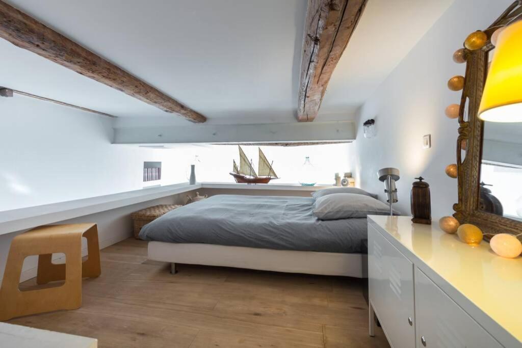 06J - Superb Duplex Loft With Ac - Sea View Apartment นีซ ภายนอก รูปภาพ
