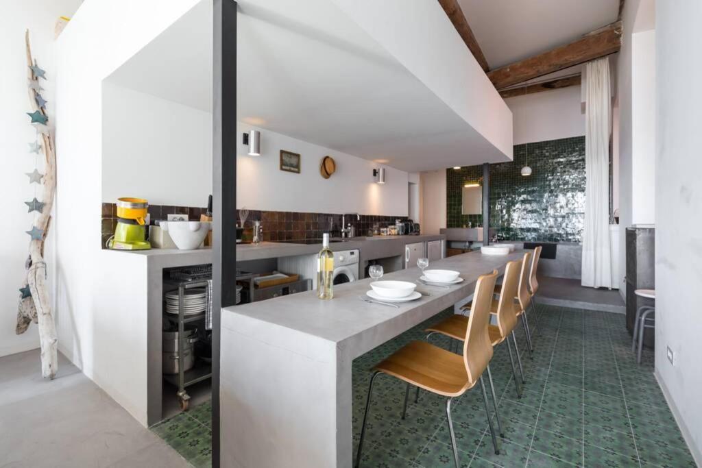 06J - Superb Duplex Loft With Ac - Sea View Apartment นีซ ภายนอก รูปภาพ